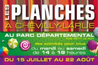 Les Planches à Chevilly-Larue. Du 15 juillet au 22 août 2015 à Chevilly-Larue. Val-de-Marne. 